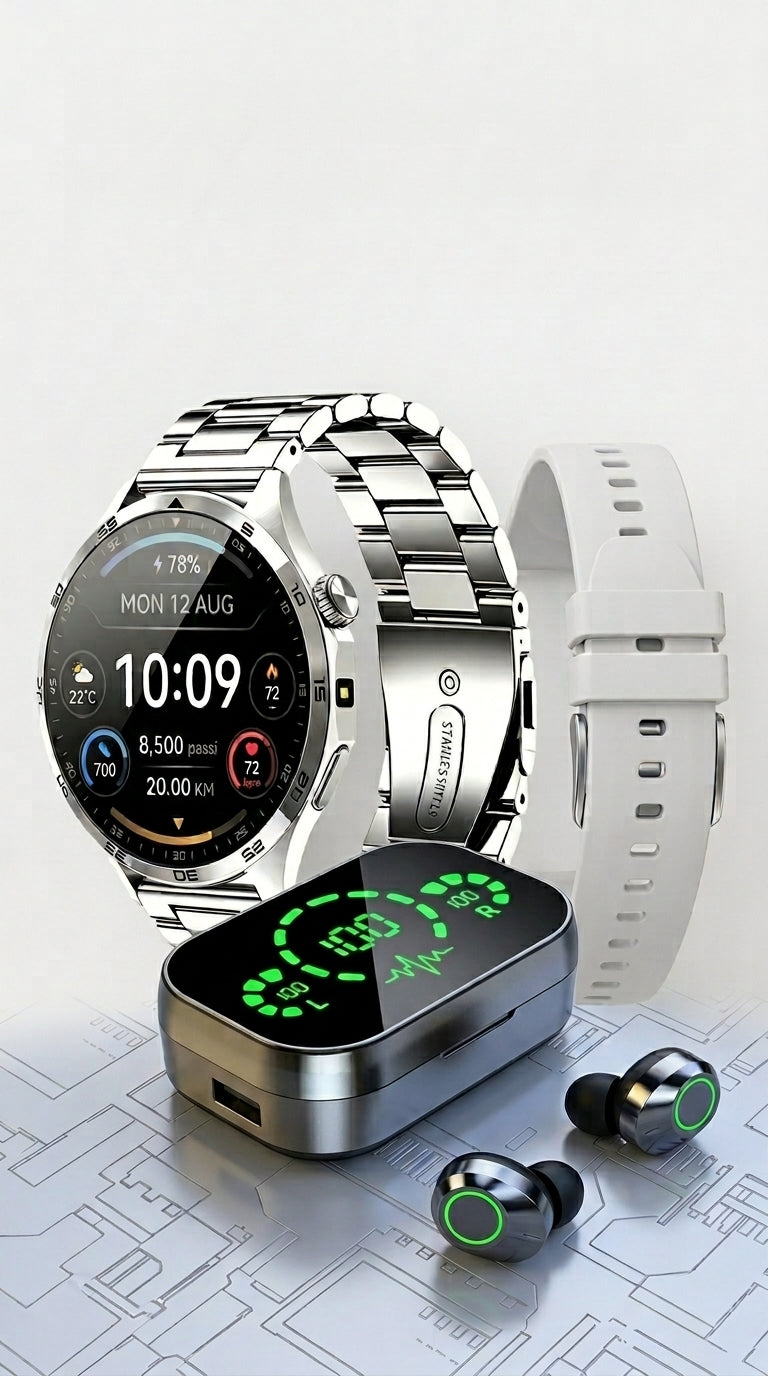 Smartwatch 2026 + cuffie C11