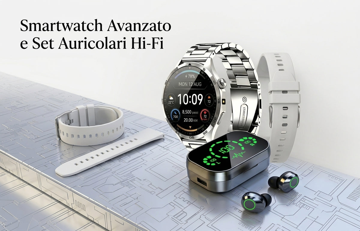 Smartwatch 2026 + cuffie C11