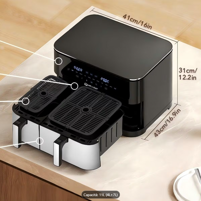 Friggitrice ad Aria Dual 11L